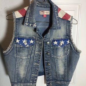 Levi patriotic vest